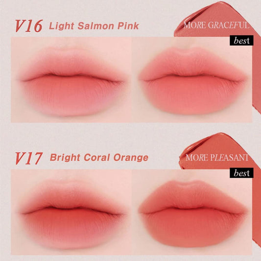 Bbia Last Velvet Tint - Soft & Creamy Matte Finish Lip Stain, Blur Effect With Velvety Texture, Long-Lasting, High Pigment, Lightweight, Non-Drying, Vegan, Korean Lip Makeup (V15 Edge Boss)