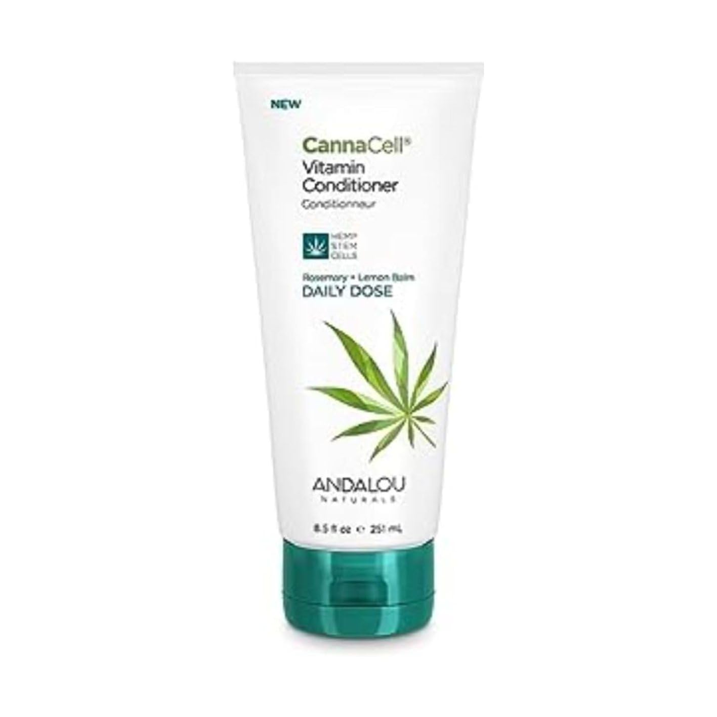 Andalou Naturals CannaCell Vitamin Conditioner, Daily Dose, 8.5 Ounces