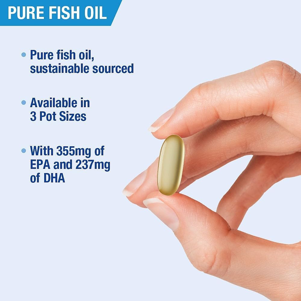 Lamberts Pure Fish Oil 1100mg Omega 3 Capsules, 120 Count : Amazon.co.uk: Health & Personal Care