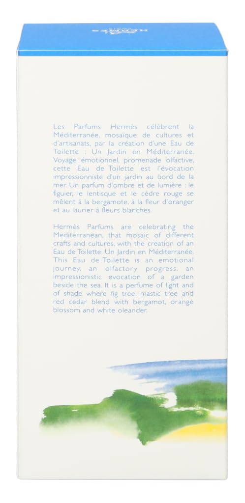 Un Jardin En Mediterranee By Hermes For Women. Eau De Toilette Spray 3.3 Ounces : Hermes Perfume : Beauty & Personal Care