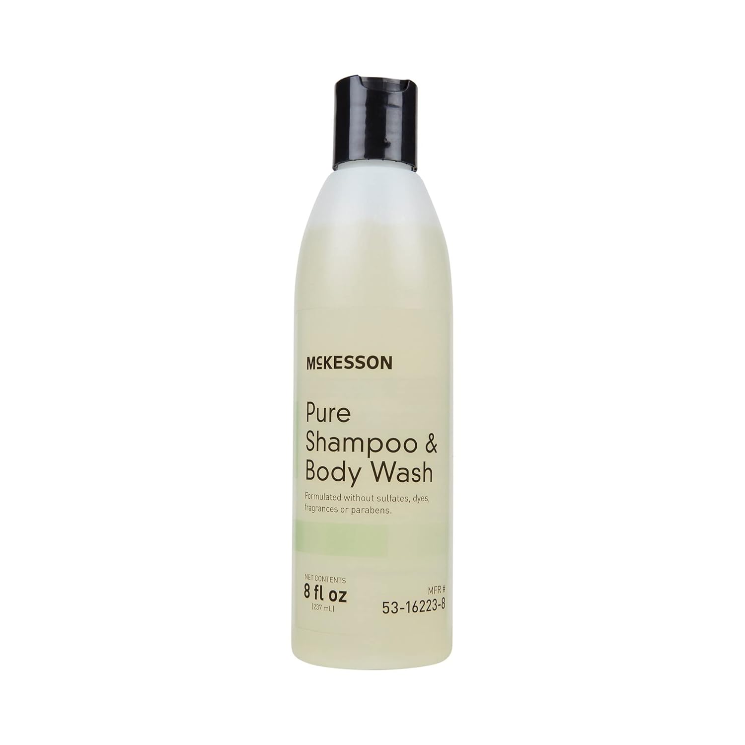 Mckesson Pure Shampoo And Body Wash, Sulfates, Dyes, Fragrance And Parabens Free, Unscented, 8 Oz, 1 Count