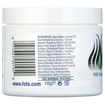 Fruit Of The Earth Aloe Vera Skin Care Cream-4Oz