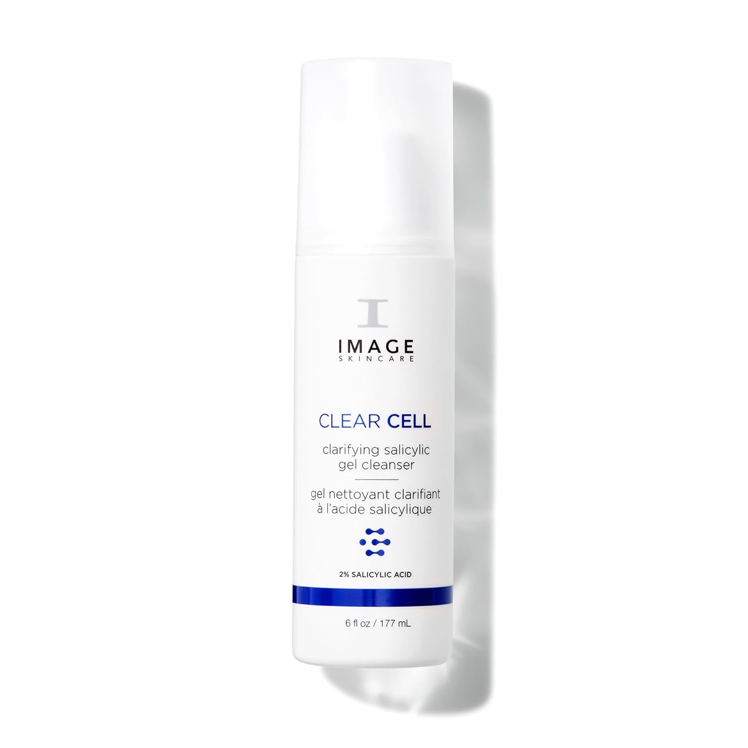 Image Skincare, Clear Cell Salicylic Gel Cleanse, Gentle Foaming Face Wash Removes Excess Oil And Shine For Oily Prone Skin