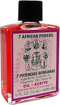 Indio Oil- Seven African Powers 1/2Oz : Beauty & Personal Care