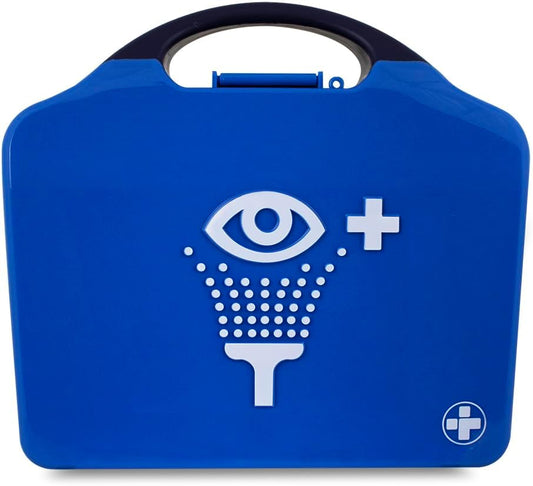 Reliwash REL903 Complete Triple Eye Wash Station, Aura Box, Multi, 51 Count : Amazon.co.uk: Health & Personal Care