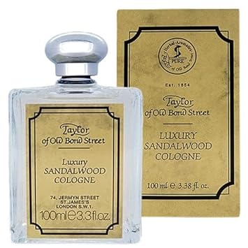 Taylor Of Old Bond Street Colonia Sandalwood 100Ml : Sandalwood Aftershave : Beauty & Personal Care