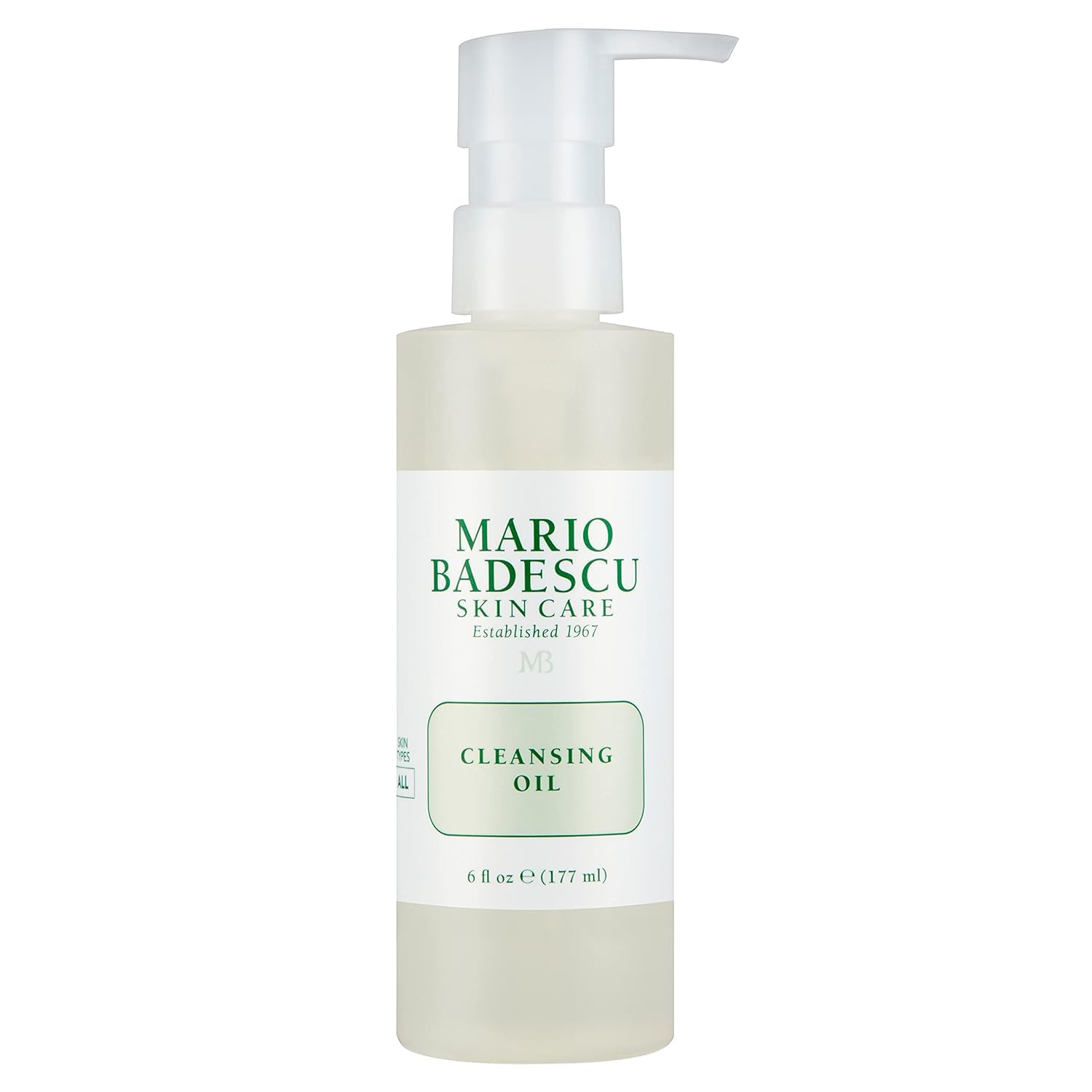 Mario Badescu Cleansing Oil For All Skin Types | Lightweight 2-In-1 Makeup Remover & Cleanser | Formulated With Nourishing Oils | 6 Fl Oz