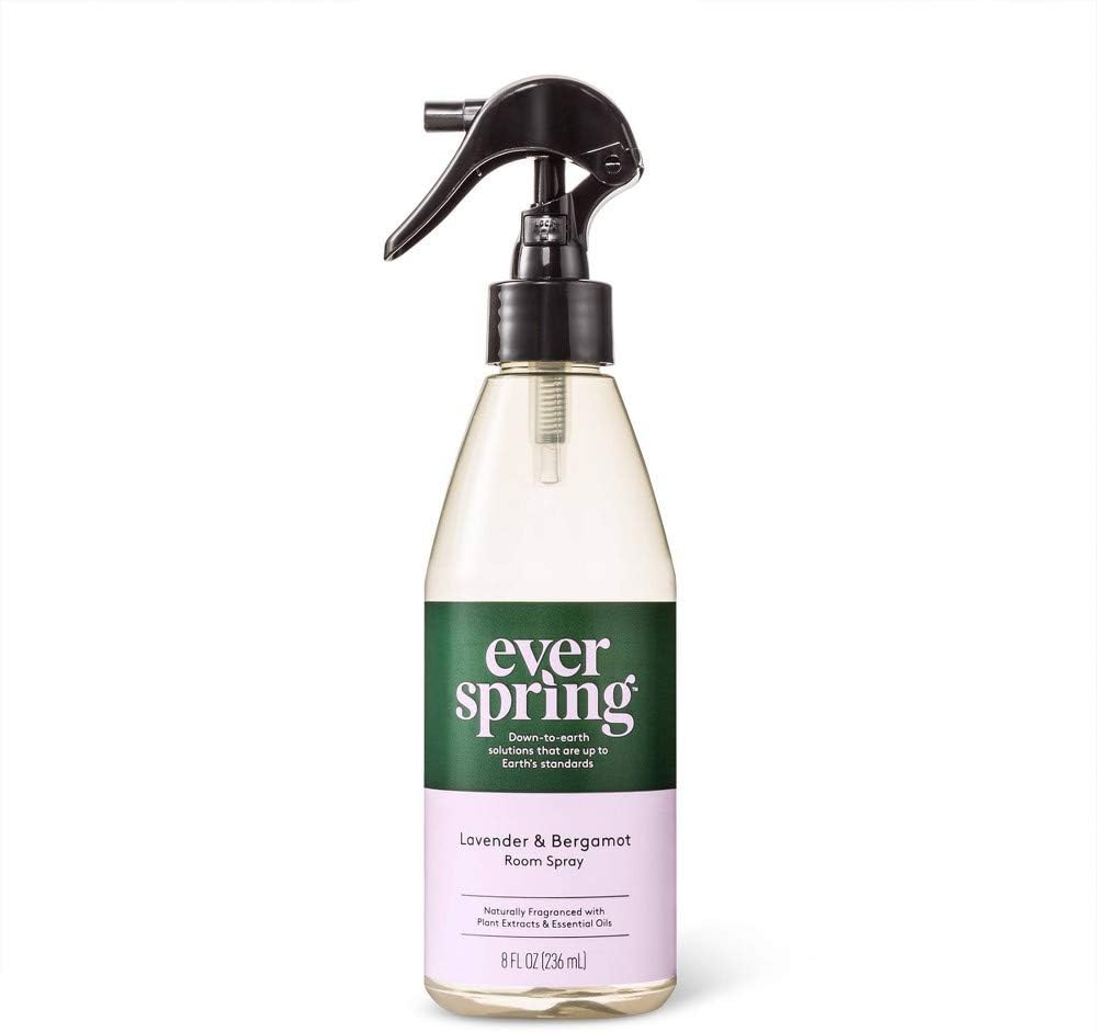 EVERSPRING- Lavender & Bergamot Room Spray - 8 fl oz : Health & Household