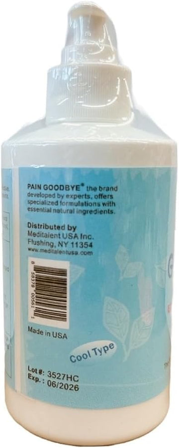 Pain Goodbye Medicated Cream By Meditalent (Cool Type)