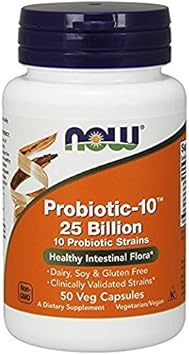 Now Foods - Probiotic-10 25 Billion (3 X 50 Count)