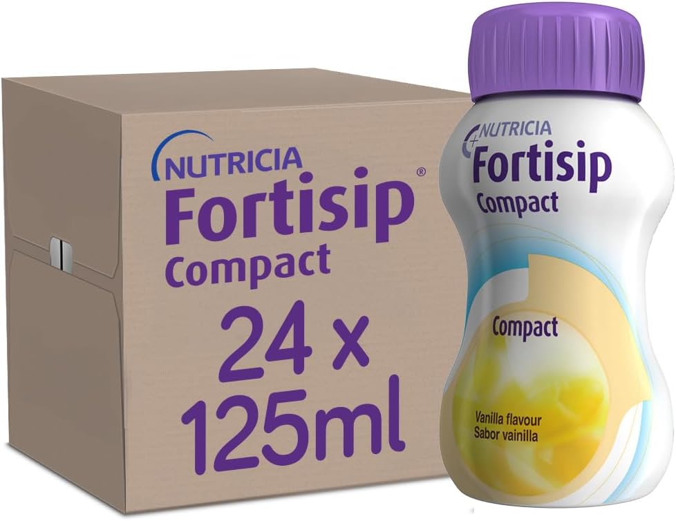 Fortisip Compact Liquid Vanilla 125Ml X 24 Bottles