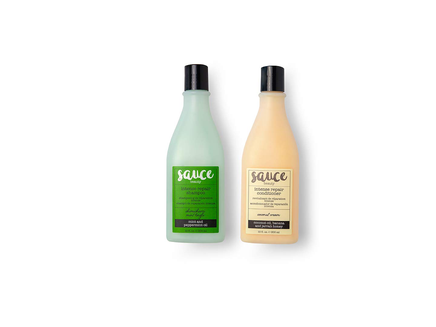 Sauce Beauty Chimichurri Mint Shampoo and Coconut Cream Conditioner Set - 2 10 fl. oz. Bottles