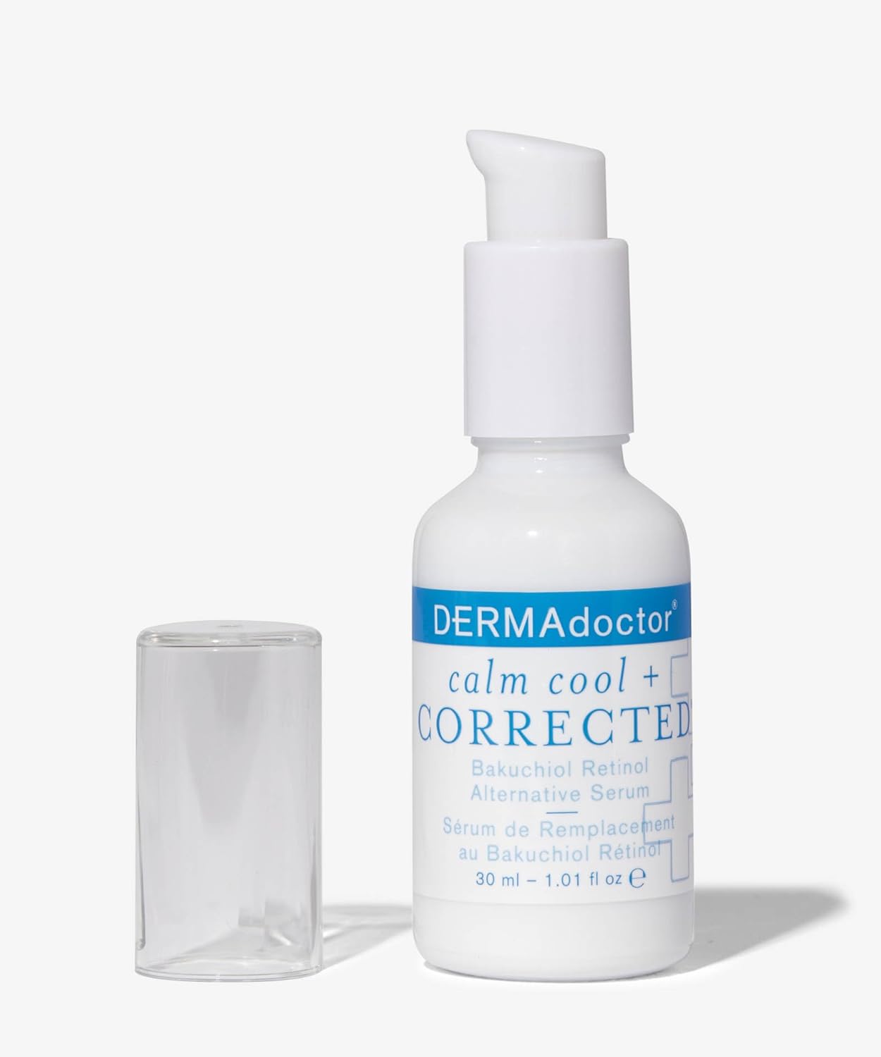 Dermadoctor Calm Cool + Corrected Bakuchiol Retinol Alternative Serum For Dry, Sensitive, Rosacea Or Eczema-Prone Skin, 1.01 Fl Oz