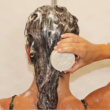 Lamazuna Solid Shampoo For Dry Hair - Natural, Organic & Vegan - Virgin Coconut Oil