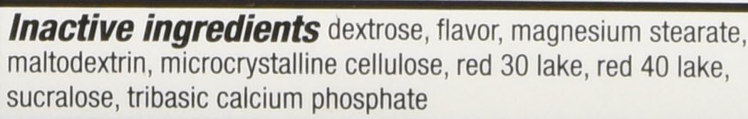 Extra Strength Gas Relief, Simethicone 125mg, 96 Chewable Tablets, Cherry Creme Flavor By Equate, Compare to Extra Strength Gas-X : Health & Household