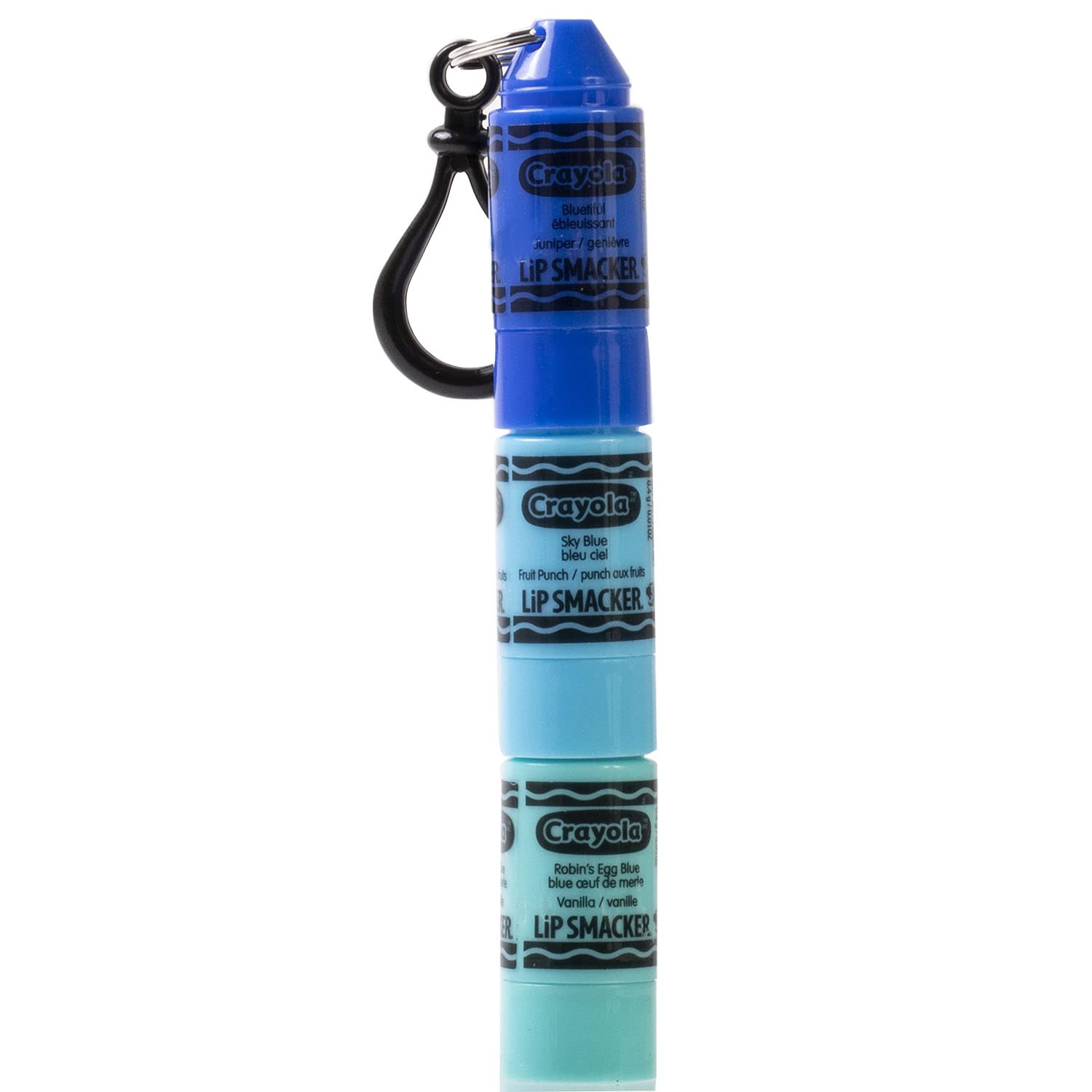 Lip Smacker Crayola Crayon Stackable Flavored Clear Lip Balm, Blue : Beauty & Personal Care
