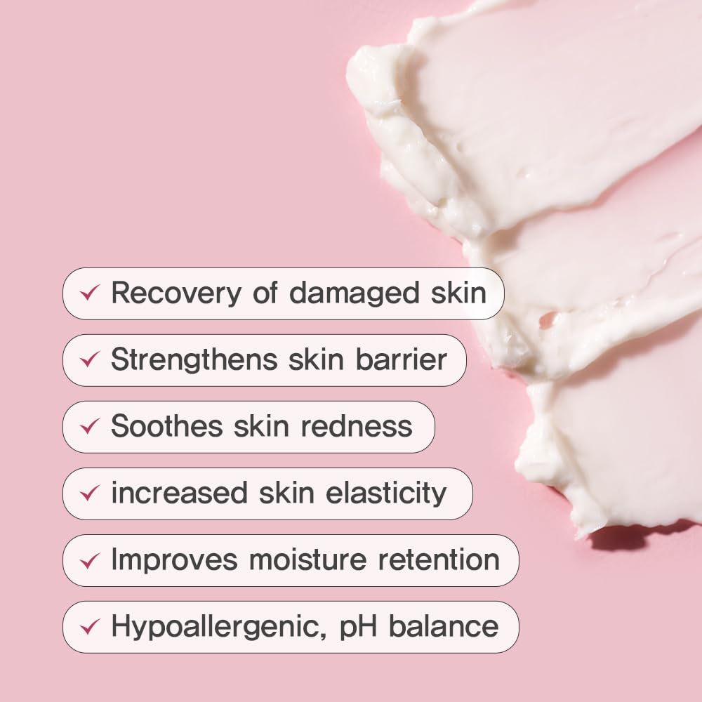 Nightingale Cepacica Cream, Barrier Cream With Cepacica Extract 65.2% & Hyaluronic Acid, Centella Moisturizer For Nourishing & Moisturizing, Fragrance & Alcohol Free, Allergen Free, Korean Skin Care : Beauty & Personal Care