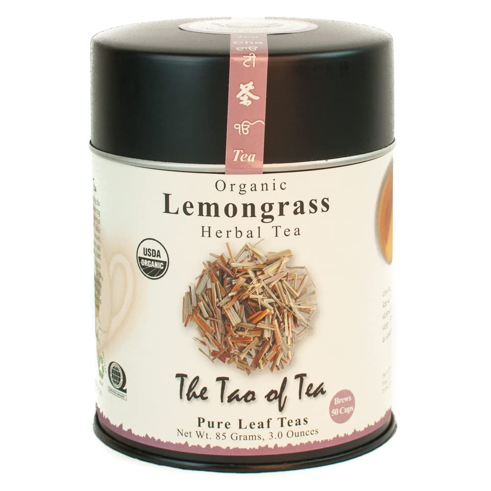 The Tao Of Tea, Lemongrass, Organic Herbal Tea, 3-Ounce Tin