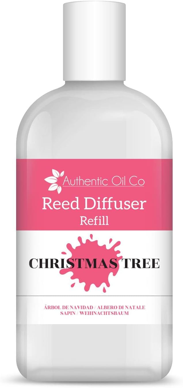 Authentic Oil Co Christmas Tree Reed Diffuser Refill : Amazon.co.uk: Health & Personal Care