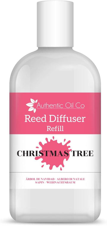 Authentic Oil Co Christmas Tree Reed Diffuser Refill : Amazon.co.uk: Health & Personal Care