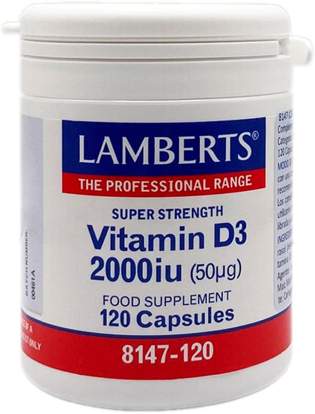 Lamberts Vitamin D3 2000Iu 120 Capsules