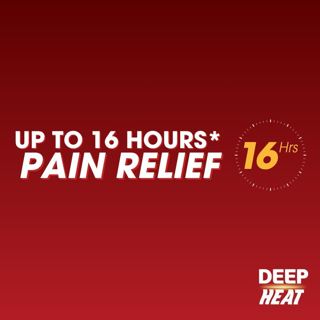 Deep Heat, Well Large Patch for Back Pain Pads, 2 count : Amazon.co.uk: Health & Personal Care