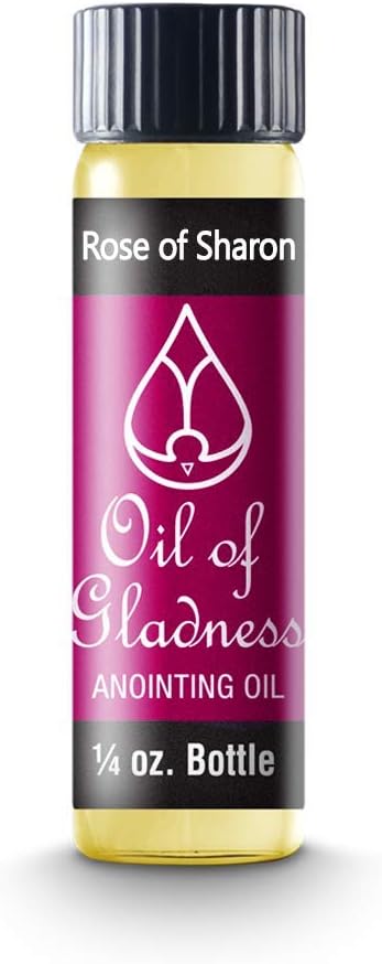 Oil Of Gladness Anointing Oil Rose Of Sharon - Oil For Daily Prayer 3.5Oz