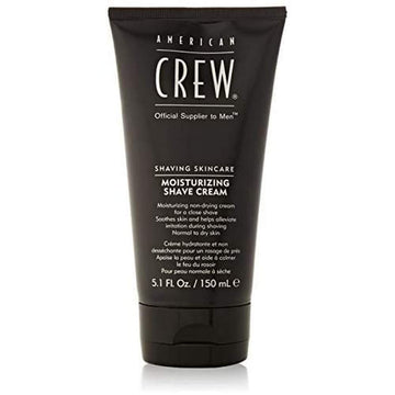 American Crew Shave Cream for Men, Moisturizing Shave Cream, 5.1 Fl Oz