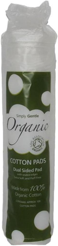 Simply Gentle | Organic Cotton Wool Pads | 17 X 100