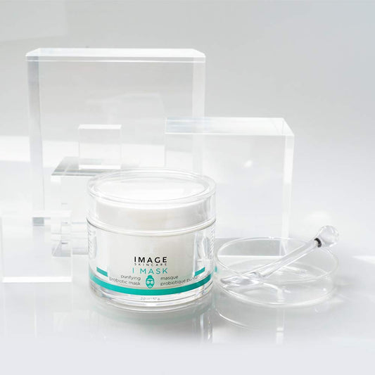 Image Skincare, I Mask Purifying Probiotic Mask, Clay And Charcoal Facial Mask, Refine, Balance And Remove Impurities, 2 Oz