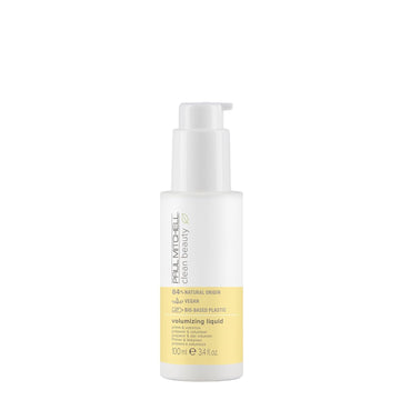 Paul Mitchell Clean Beauty Volumizing Liquid, Prime & Volumize, For All Hair Types, Especially Fine Hair, 3.4 Fl Oz
