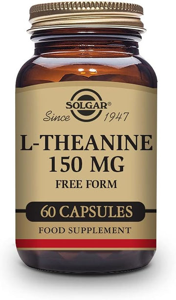 Solgar L-Theanine 150 mg, 60 Vegetable Capsules - Mood Support - Promo