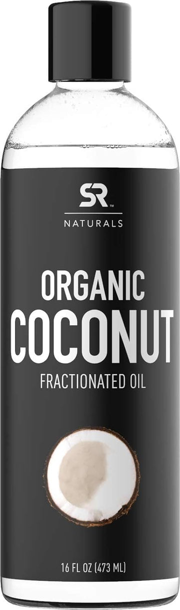 Sports Research Organic Fractionated Coconut Oil - 100% Pure Multi-Pur