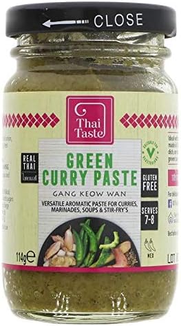 Thai Taste | Green Curry Paste | 5 X 114G (Uk)