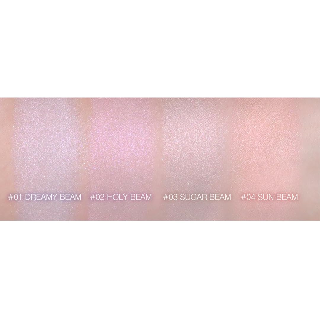 Lilybyred Luv Beam Glow Veil (04_Sun Beam) - Natural Radiant Highlighter For Glowy Skin Makeup