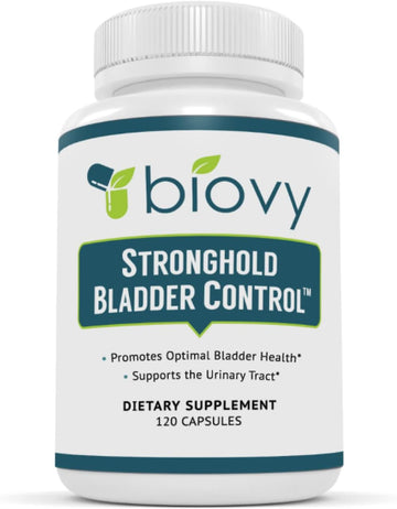 Stronghold Bladder Control - Bladder Control For Men - Bladder Control For Women - Natural Bladder Control Supplement - To Support Healthy Urinary Flow (Already Within Normal Ranges) - (120)