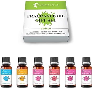 6 Piece 10ml Floral Fragrance Oil Gift Set 1 : Amazon.co.uk: Health & Personal Care