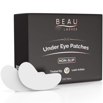 100 Pairs Under Eye Pads For Lash Extensions - Lint Free Hydrogel Eye Patches With Vitamin C & Moisturizing Aloe Vera For Eyelash Extension & Lash Lift - Professional Esthetician Gel Undereye Eyepads