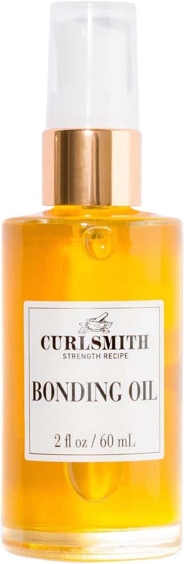Curlsmith – Bonding Oil, Lightweight Finishing Oil, For All Hair Types Including Dry & Damaged (60Ml)