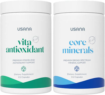 Usana Cellsentials - Core Minerals And Vita Antioxidant With Incelligence Technology To Support Total Body Health* - 112 Tablets Per Bottle - 28 Day Supply