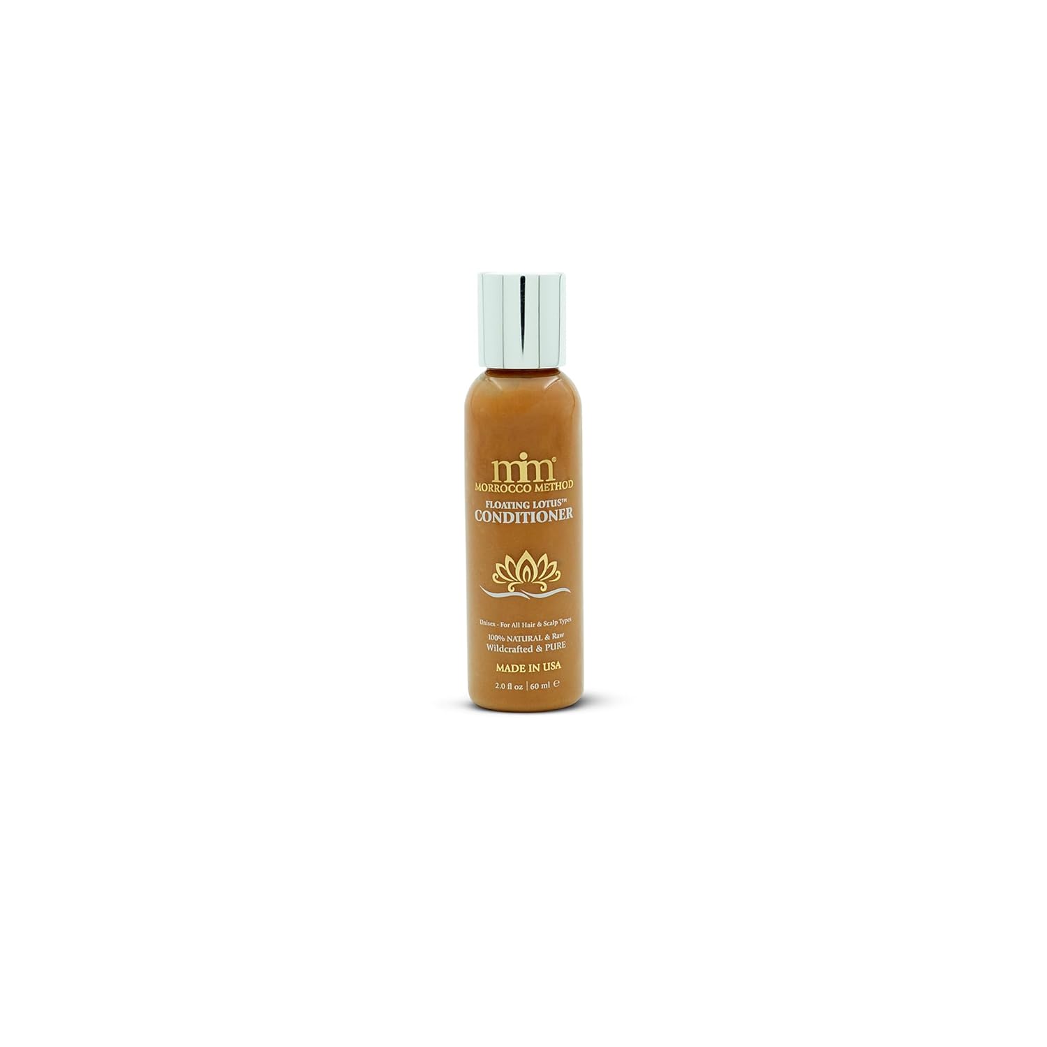 Floating Lotus Conditioner. 100% Natural. Raw. Unisex. For All Hair And Scalp Types. No Sls, Parabens Or Gmo'S. 2 Oz