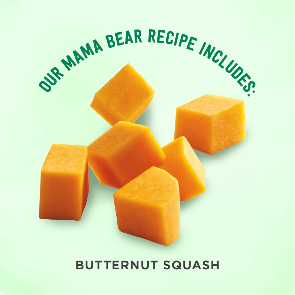 Amazon Brand - Mama Bear Organic Baby Food, Butternut Squash, vegetarian, 4 ounce (Pack of 12)