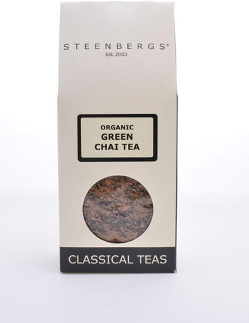 Steenbergs Organic Green Chai Tea Loose Leaf 80G