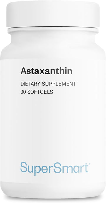 Supersmart - Astaxanthin 4 Mg Per Day - Powerful Antioxidant Carotenoid | Non-Gmo & Gluten Free - 30 Softgels