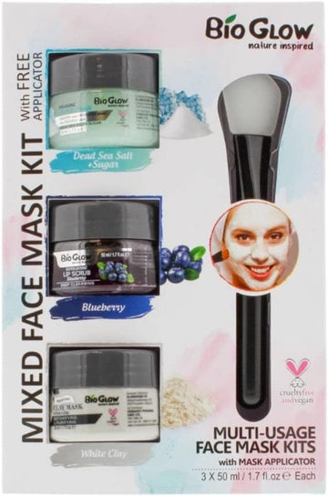 BIOGLOW MIXED FACE MASK KIT