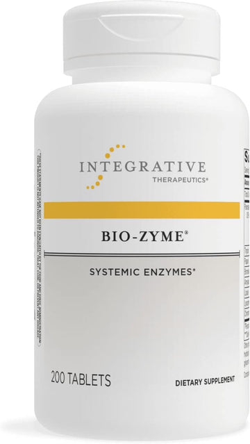 Integrative Therapeutics Bio-Zyme- Systemic Enzymes* - Full-Strength Pancreatic Enzyme Complex For Digestive Support* - 200 Tablets