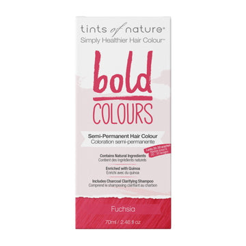 Tints Of Nature Semi-Permanent Hair Colour Bold Fuchsia 70Ml