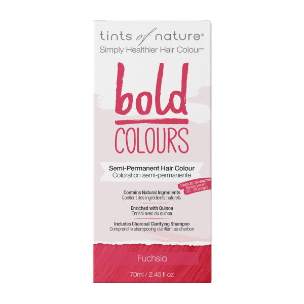 Tints Of Nature Semi-Permanent Hair Colour Bold Fuchsia 70Ml