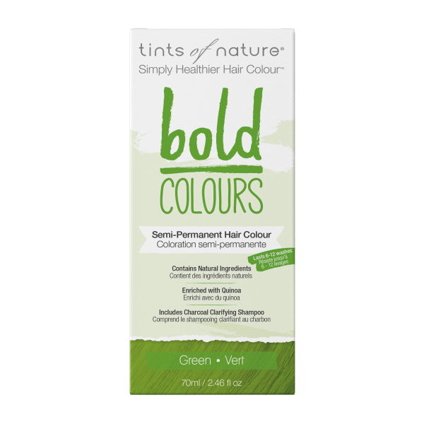 Tints Of Nature Semi-Permanent Hair Bold Green 70Ml