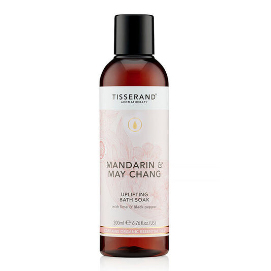 Tisserand Mandarin & May Chang Uplifting Bath Soak 200Ml